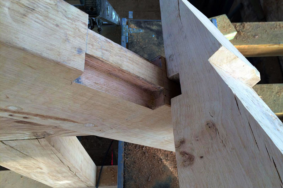 Oak Timber Frame - M H Restoration